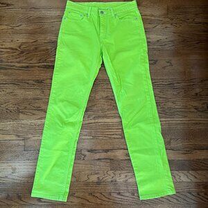 Levi's Green Brat Jeans